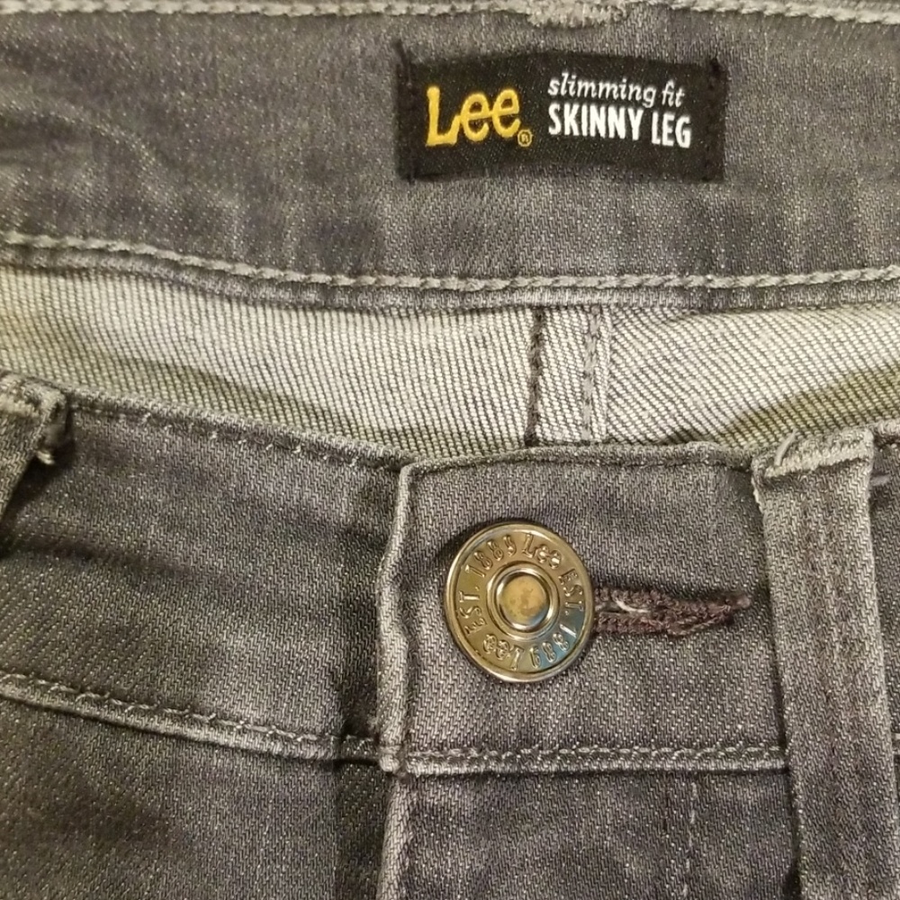 Lee Gray Skinny Jeans 💟 - Picture 6 of 8